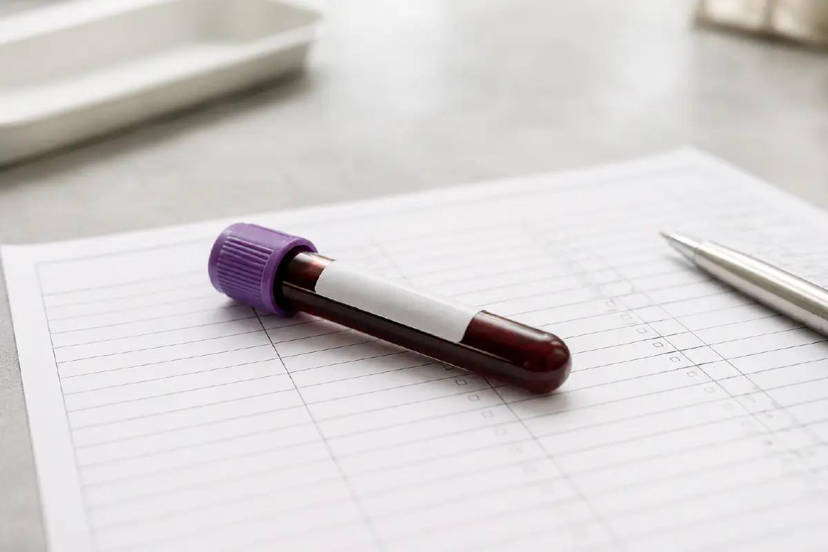Bloodwork testing before starting hair growth supplements