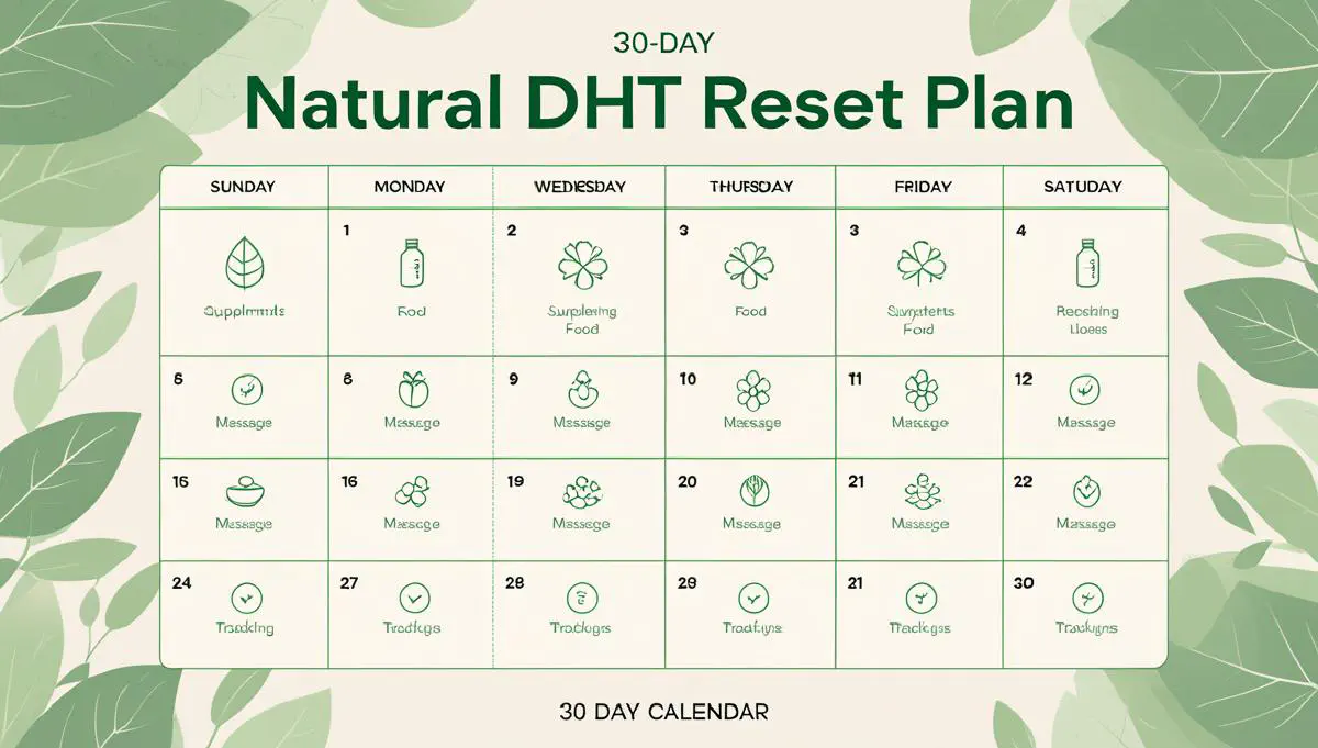 30-Day Natural DHT Reset Plan