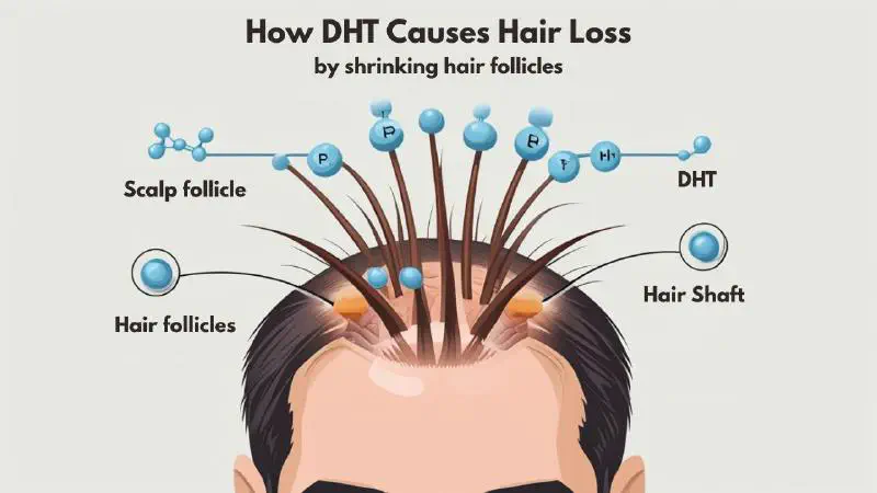 DHT'yi ve Saç Dökülmesindeki Rolünü Anlamak