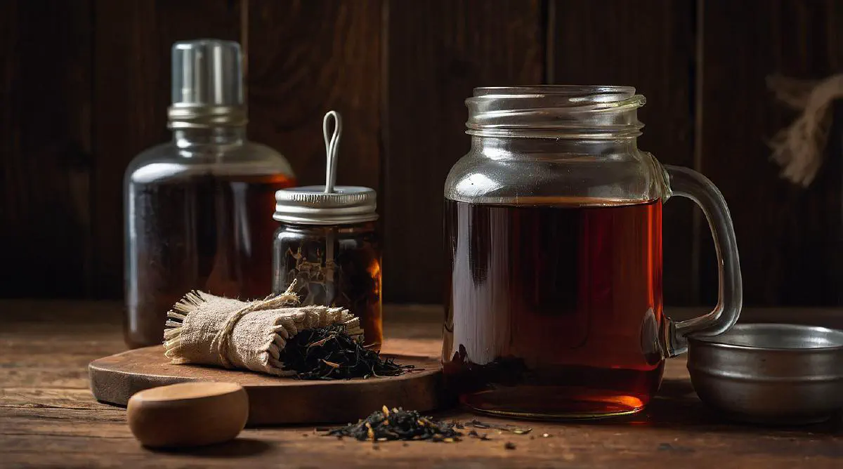Using Black Tea for Deepening Color