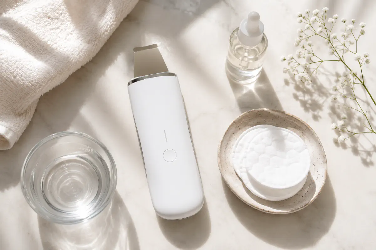 Microneedling and laser treatment for atrophic acne scars