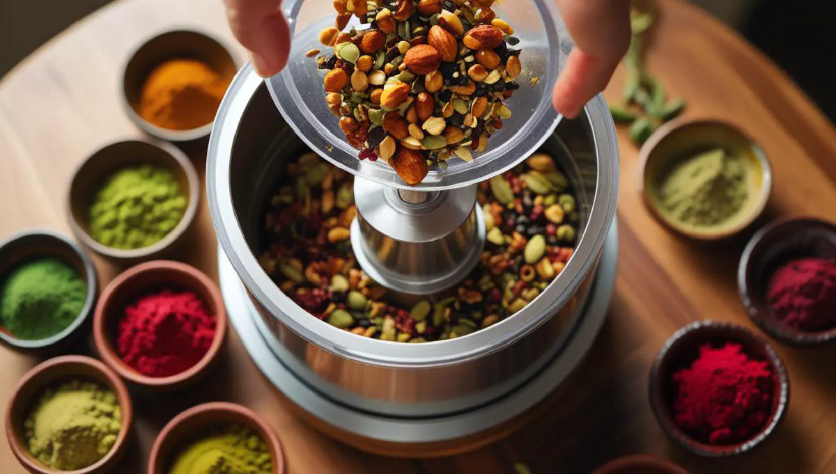 Grind the roasted mixture