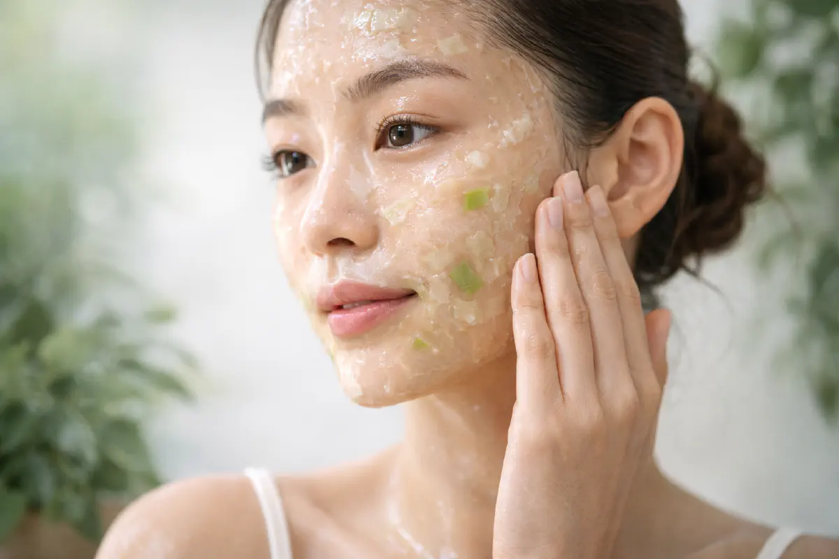 Before applying the mask to your face