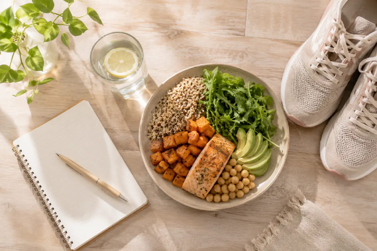 Balanced meal supporting insulin sensitivity