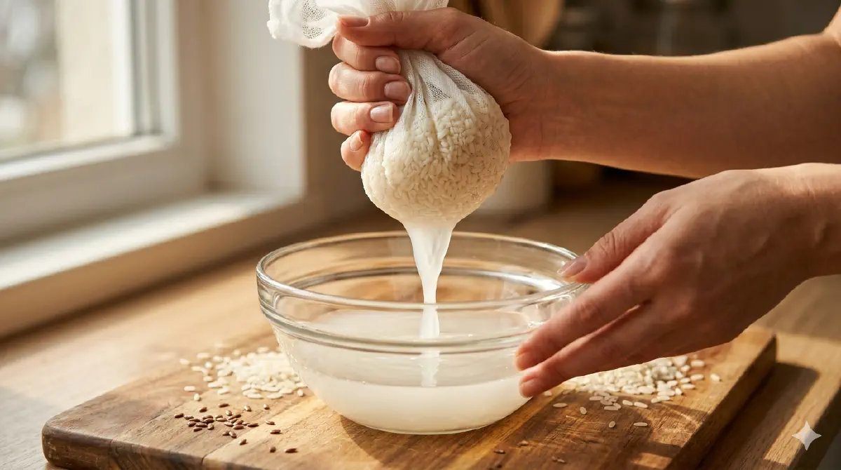 Rice Water: The Brightener