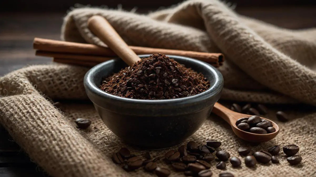 Coffee Grounds Scrub