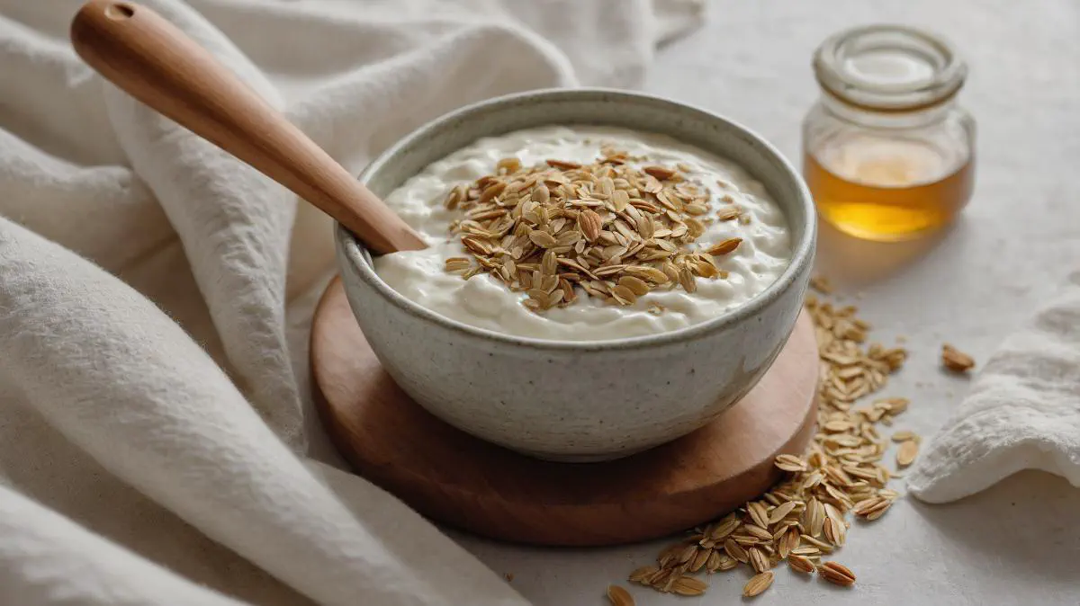 Oatmeal and Yogurt Scrub