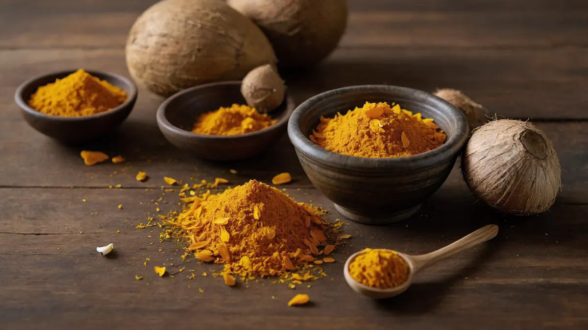 Turmeric and Coconut Oil Scrub